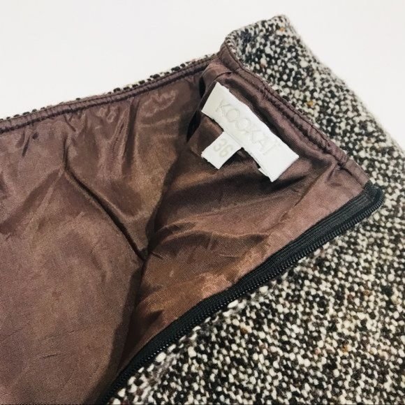 KOOKAI Wool Tweed Boucle Mini Skirt Size XS - Picture 6 of 11